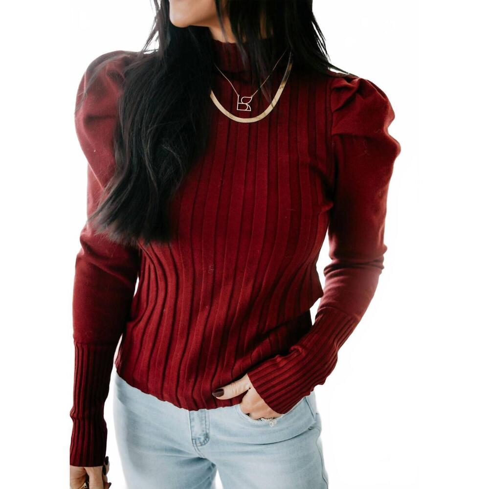 NEW BLUIVY camden top in maroon